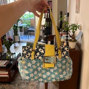 Fendi beaded shoulder bag